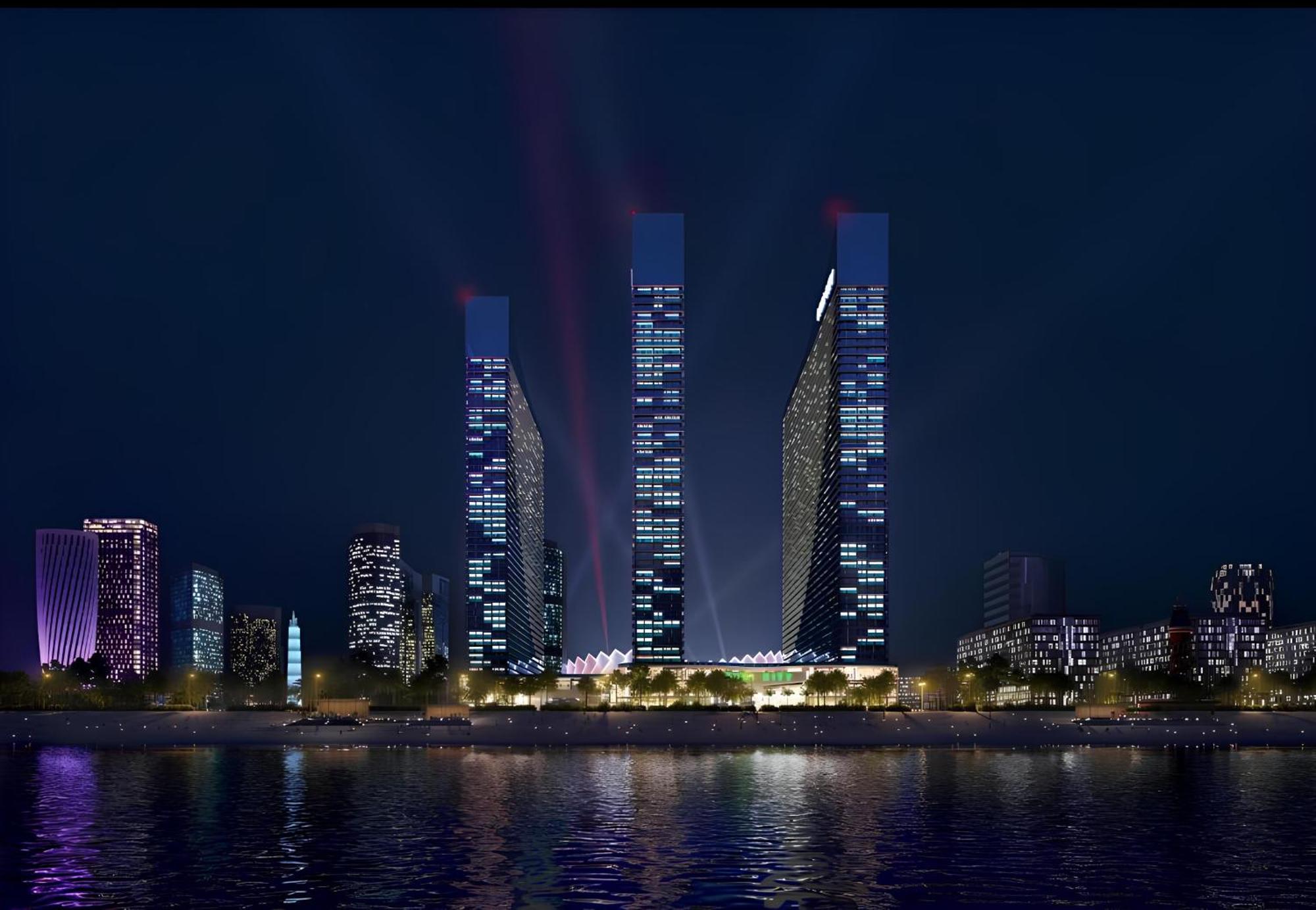 דירות באטומי Orbi City Black Sea View מראה חיצוני תמונה